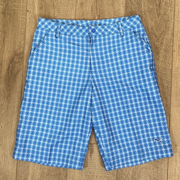 Puma Kids Blue New Without Tags Shorts Size XL Kid - Picture 1 of 5